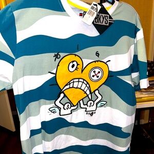 BKYS Yellow Broken Heart Tee